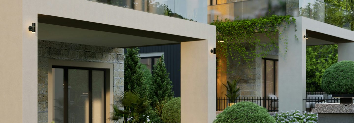 Contemporary Villa Exterior